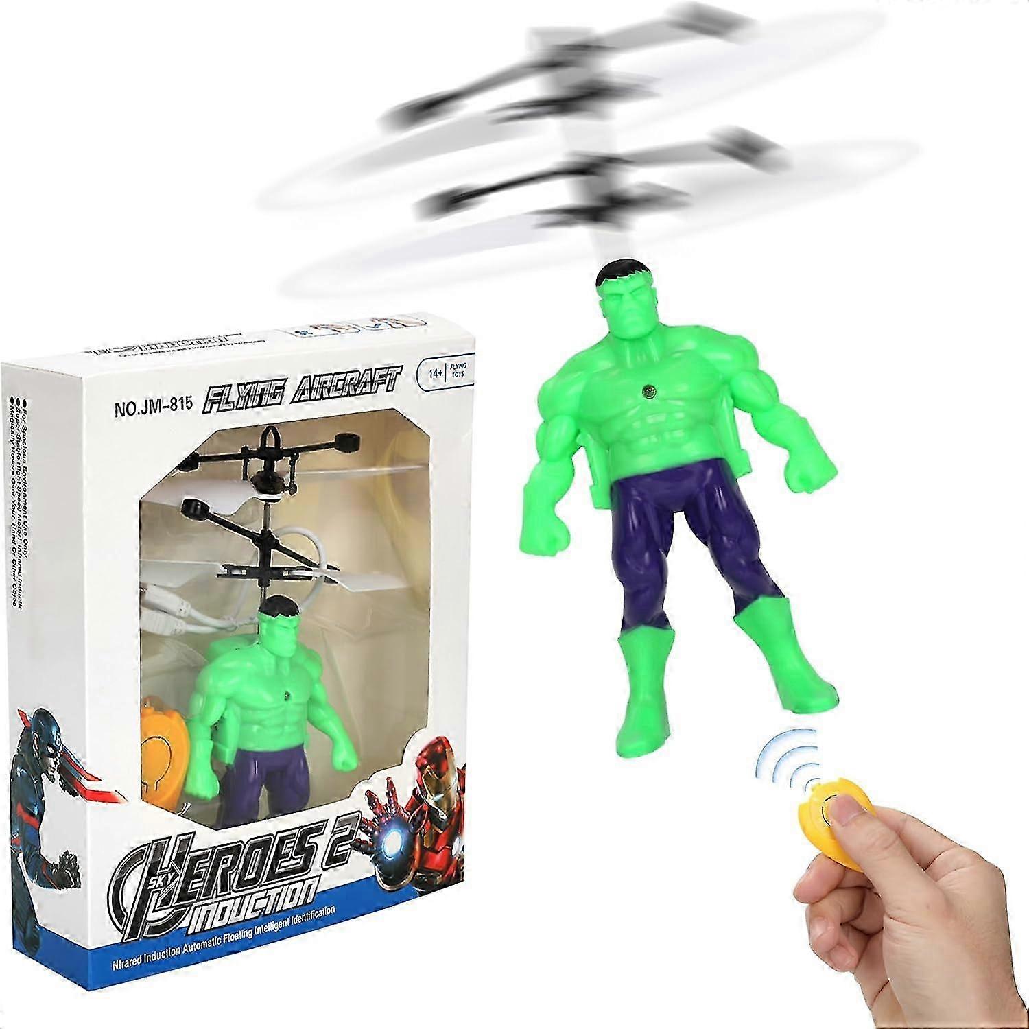 Green Toys Flying Toy Ball Infrared Induction RC Flying Ball Toy fo...