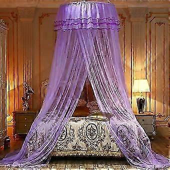 Bed Mosquito Net, Mosquito Net, Large Mosquito Net (Purple)
