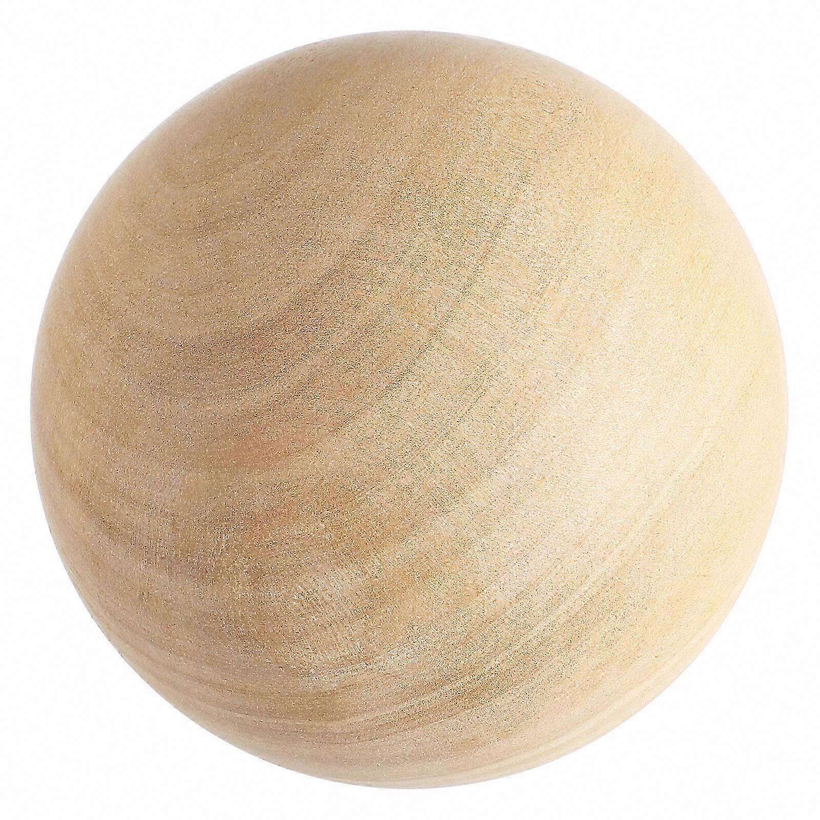 9CM solid trekule rund håndlaget DIY malt håndverkstilbehør