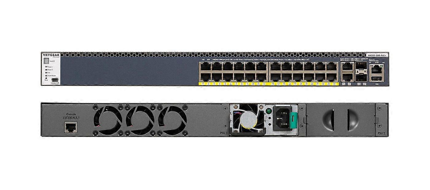 M4300-28g-poe+, Administrert, L3,