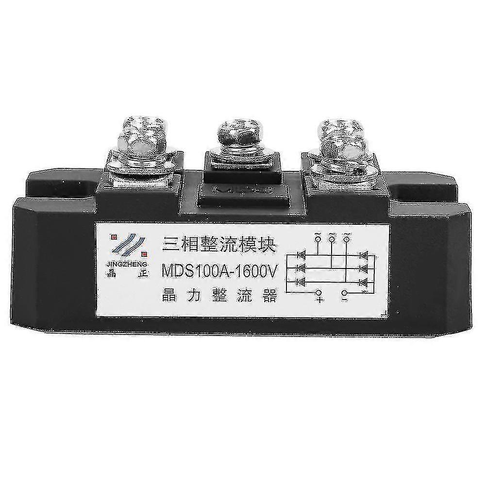Three-phase bridge rectifier, MDS - 100A, output 100A, voltage up to 1600V