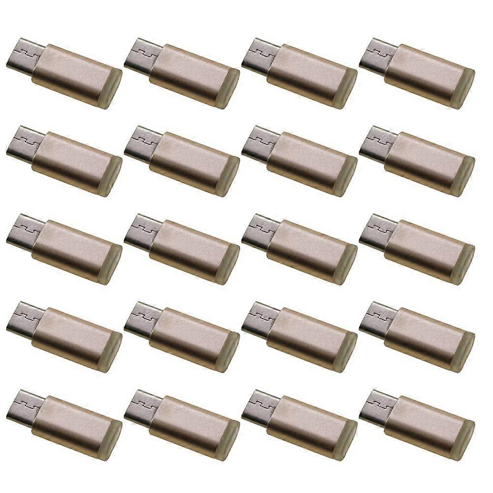20PCS Micro-USB to Converter Adapter Type C