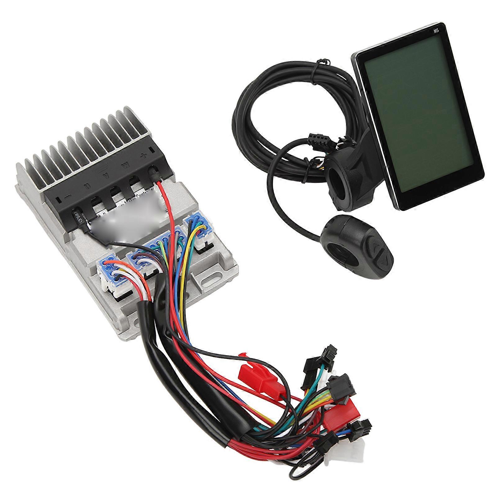 500W Brushless E-Bike Controller Kit LCD Display 36V 48V 60V