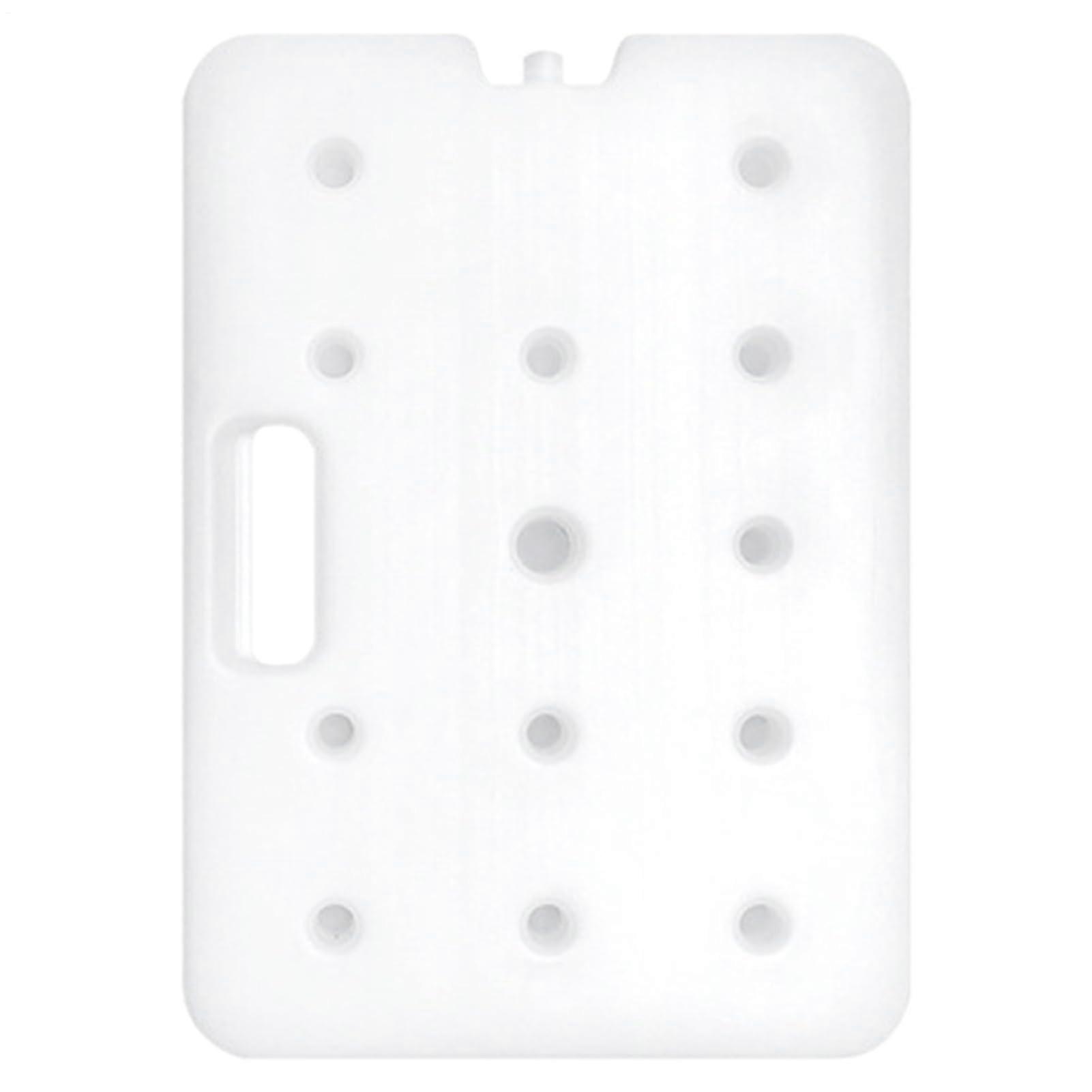 Ice Pack For Coolers Slim Design Reusable 2000 mL White Recyclable Space Saving For Lunch Boxes And Freezers