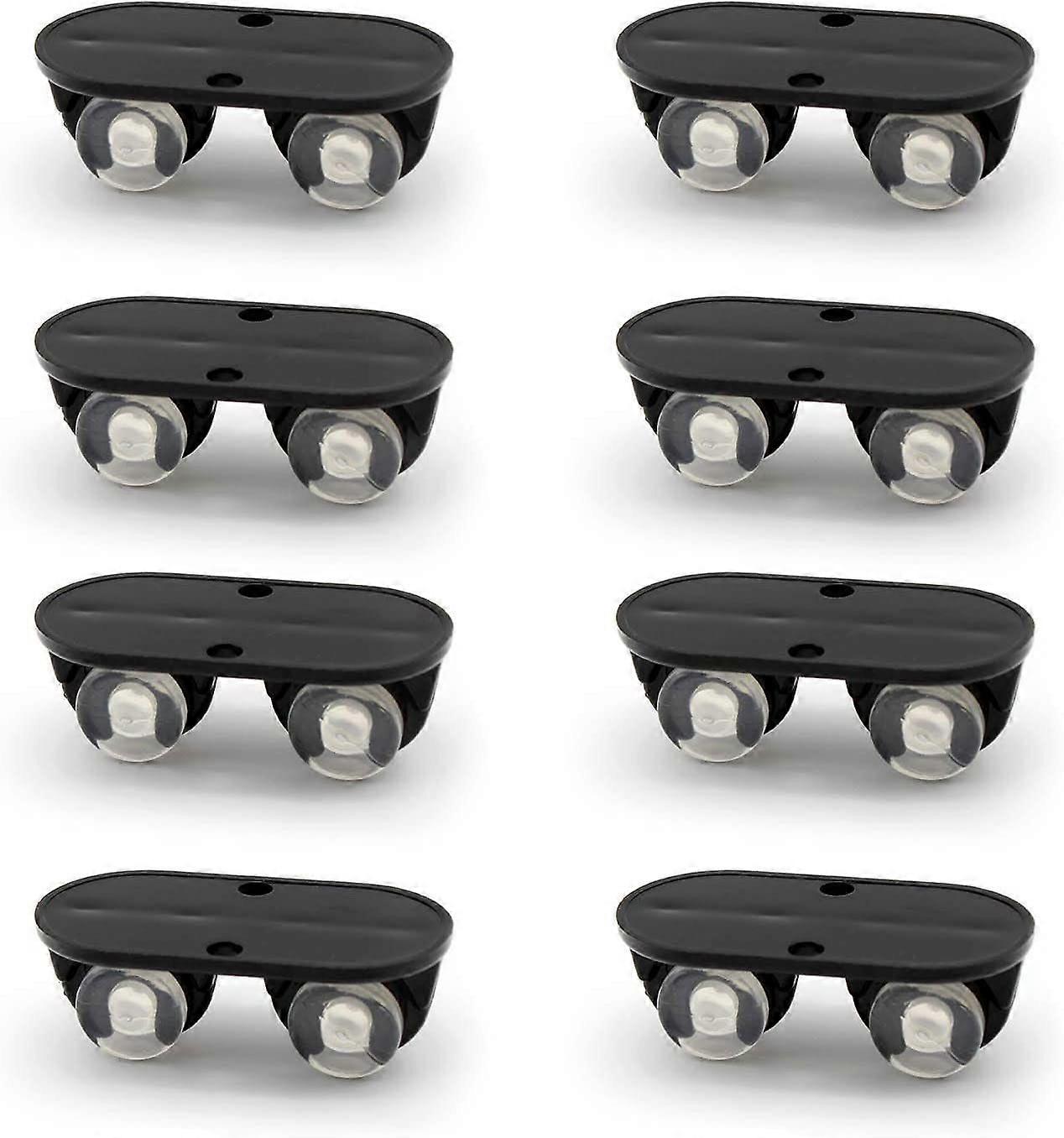 8pcs Small SelfAdhesive Furniture Casters, Smooth & Silent, Multipurpose