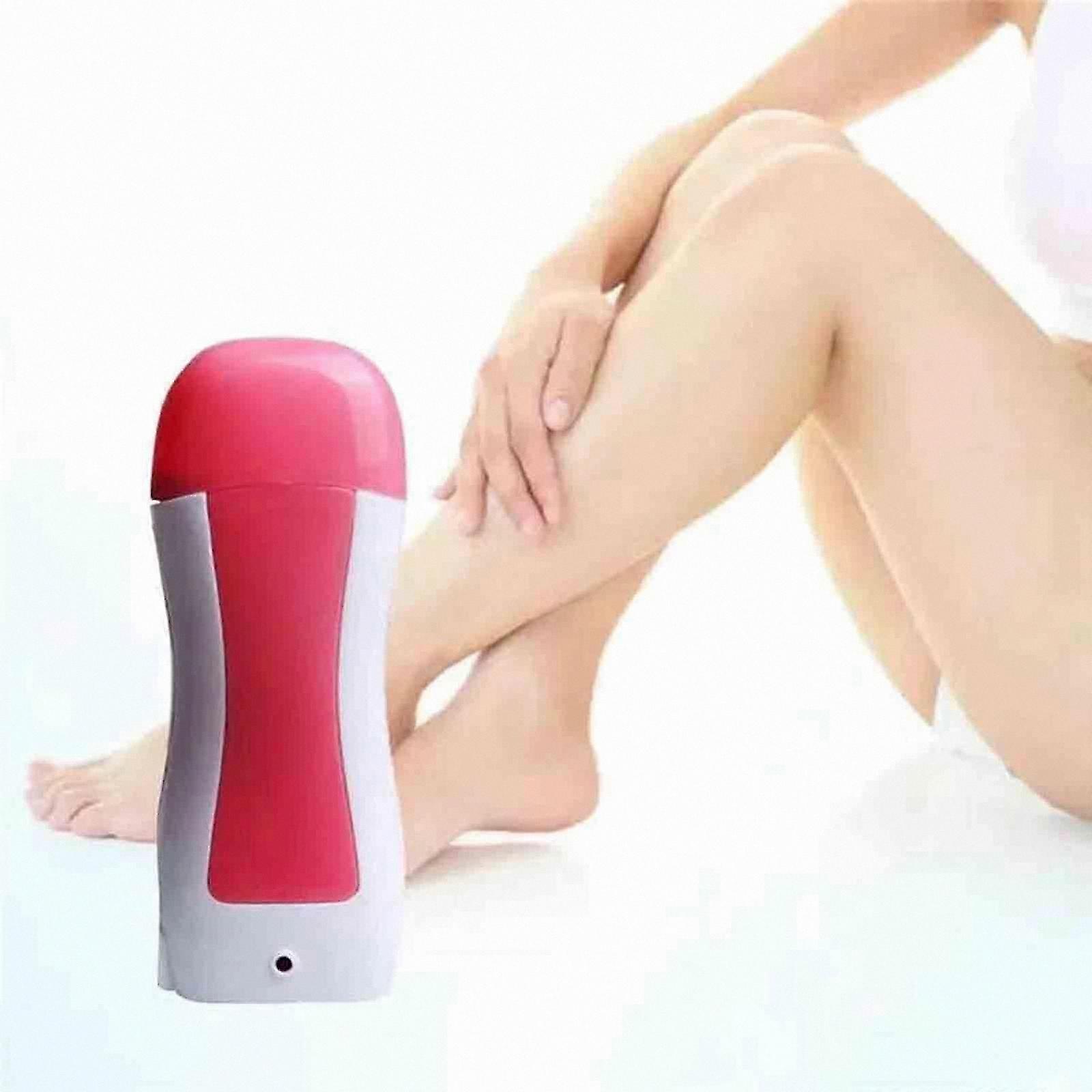 Portable Hot Wax Machine for Hair Removal, 100g Wax Block Compatible with Depilatory Needs