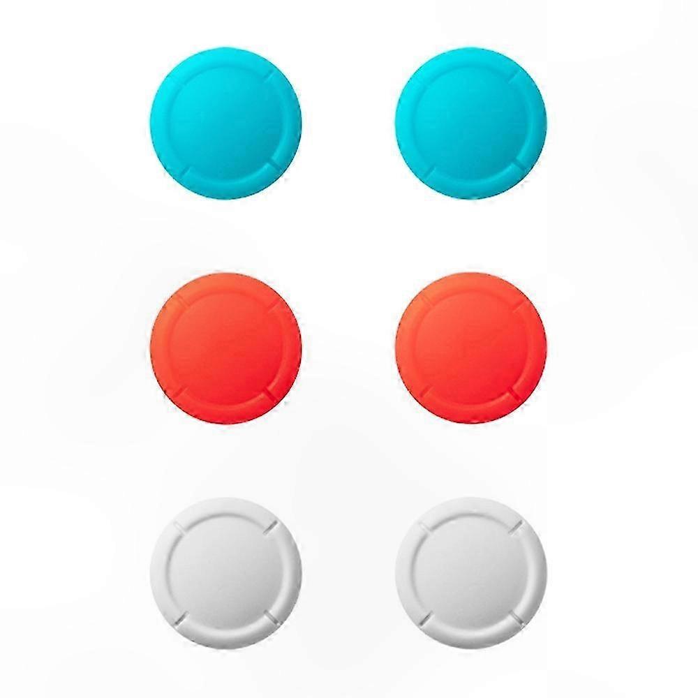 6Pcs Hall Joystick Replacement Cap for Nintendo Switch OLED Lite Joy-Con Accessories