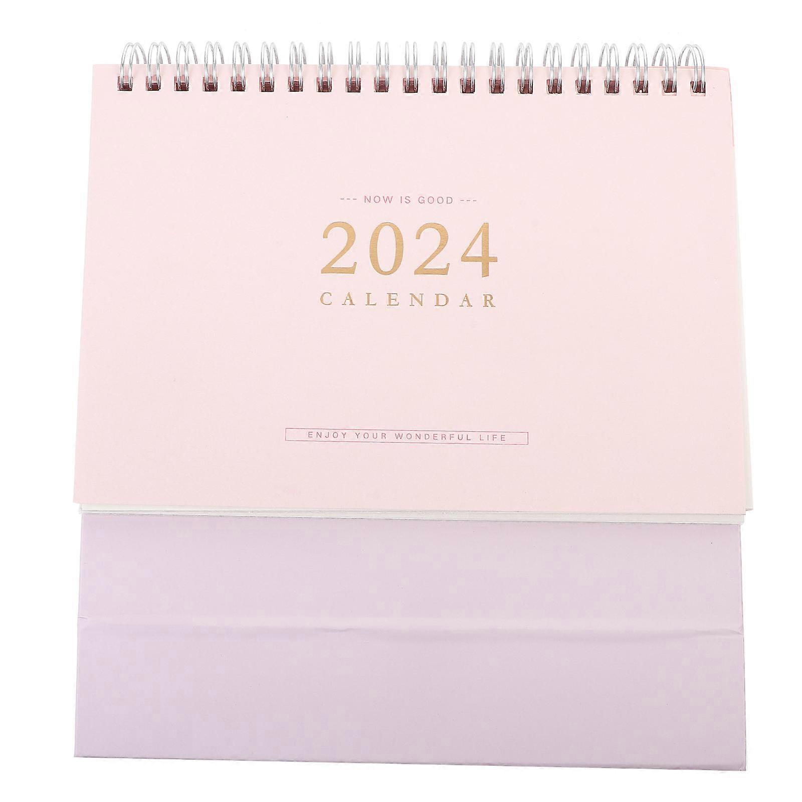 4Pcs Household Desk Calendar for Daily Use with Decorative Style