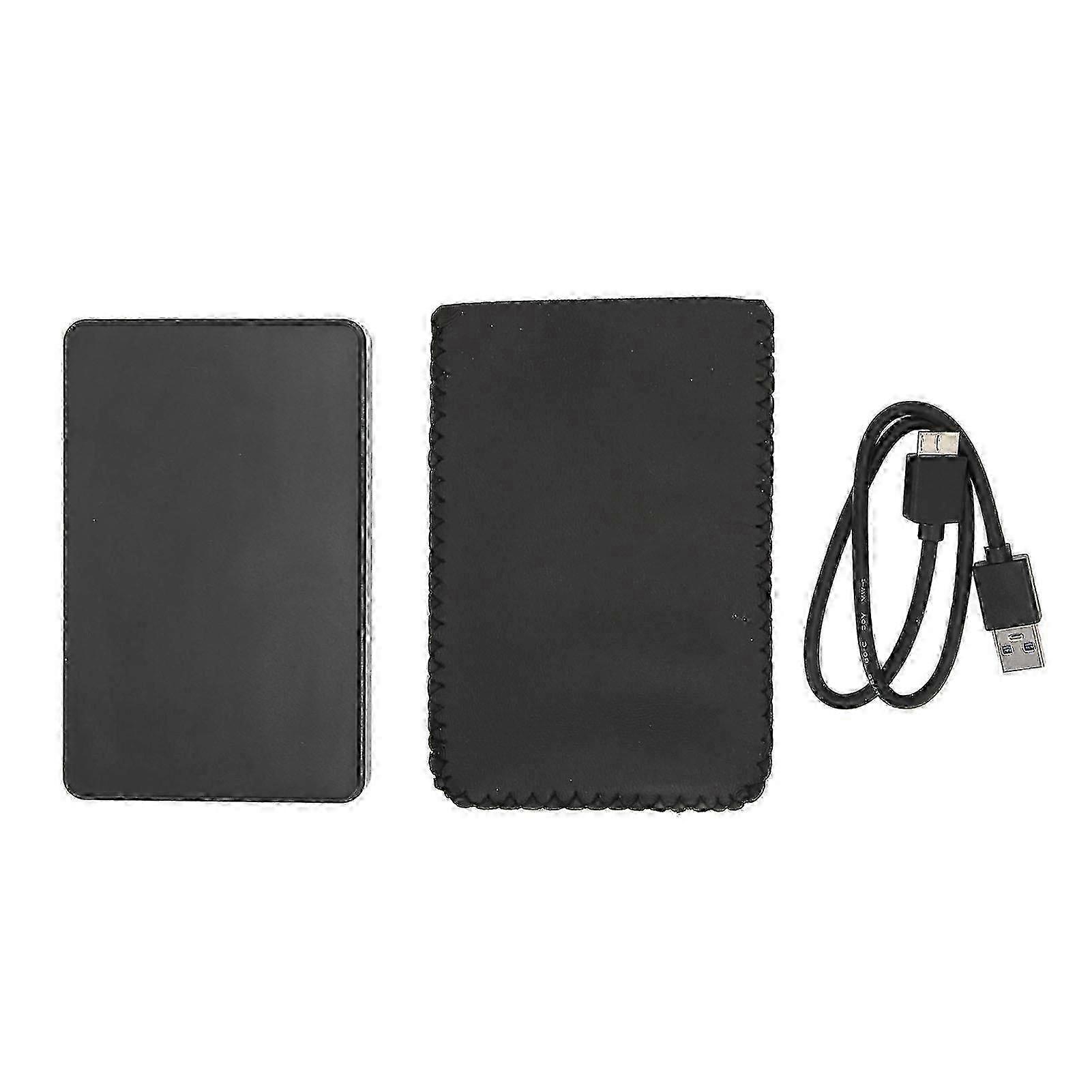 Hard Drive Enclosure 2.5in SATA 3.0 Maximum 3000GB High Speed Ultra Slim Durable Portable Hard Disk Case