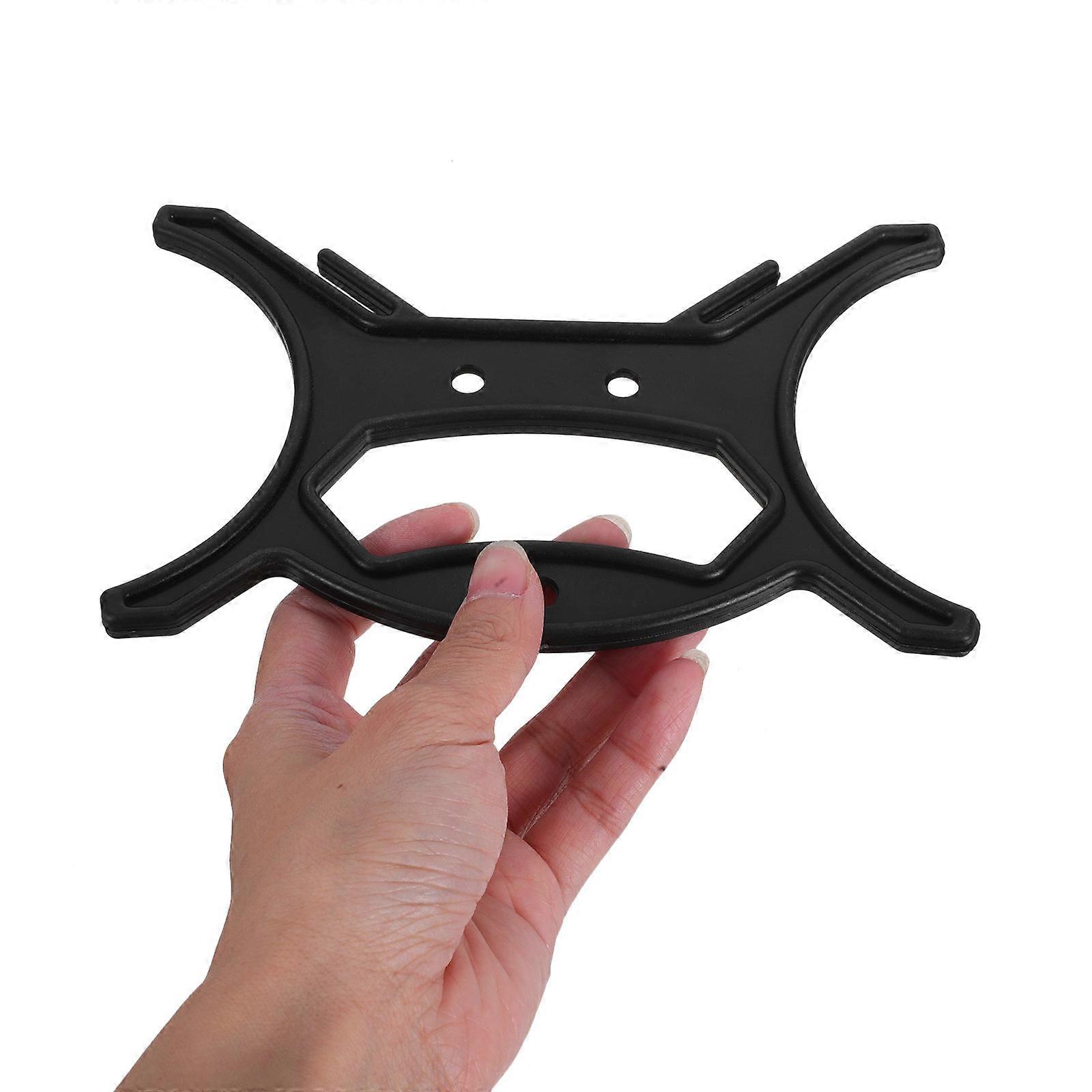 String Light Rope Winder Black Plastic for Home Use Cable Management and Space Organization 8Pcs