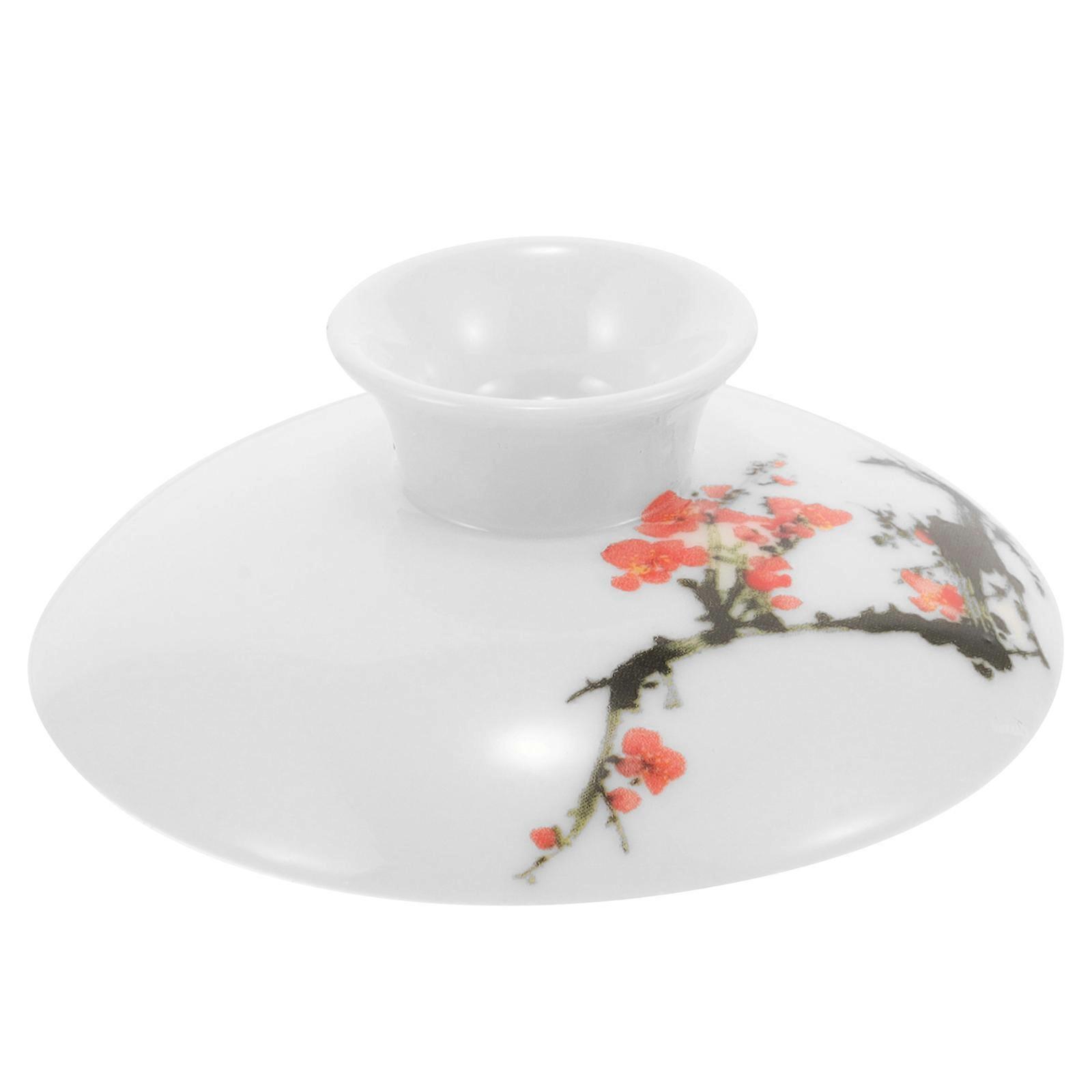 Tea Cup Ceramic Lid Replacement Lid for Tea Pot Cover