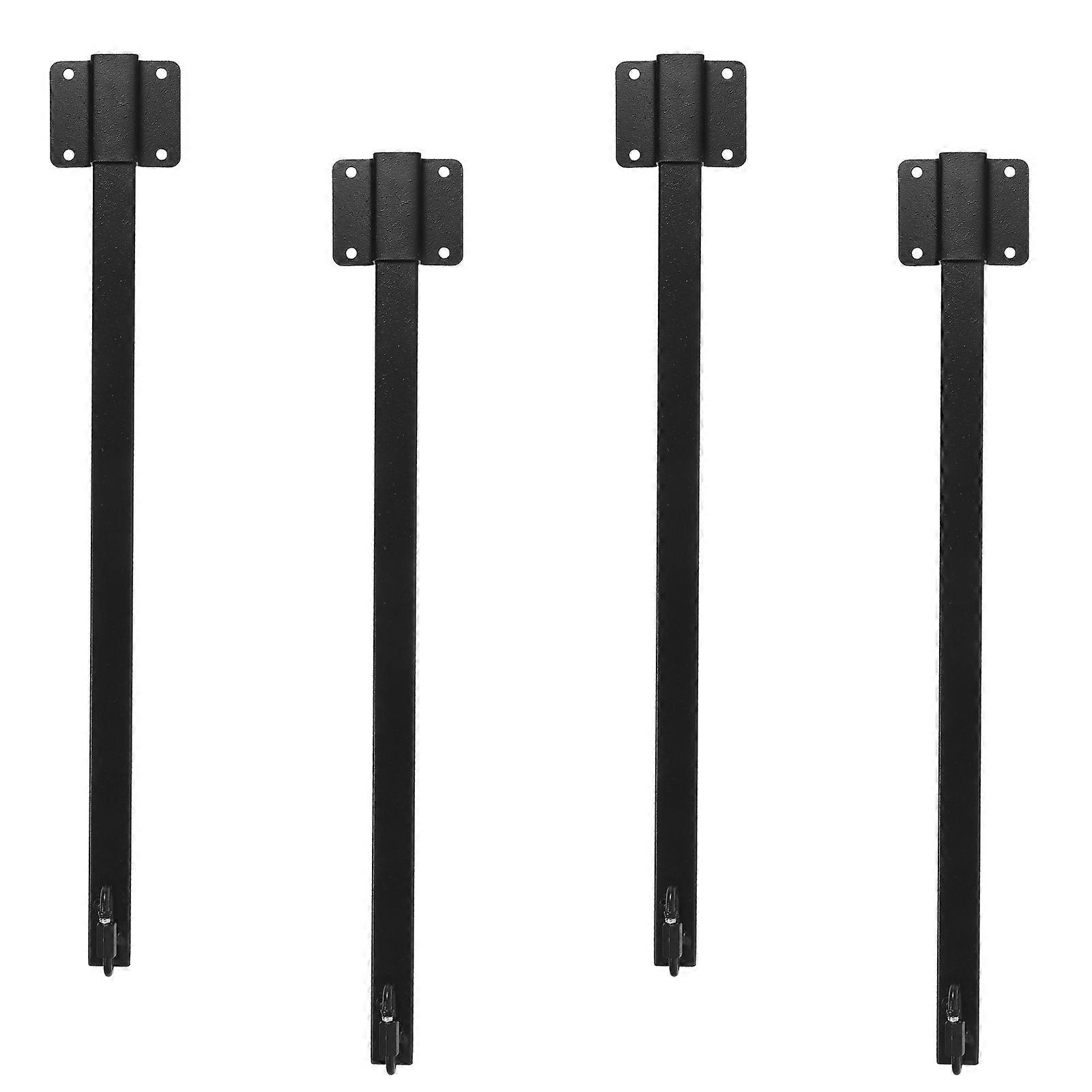 Metal Light Poles for Outdoor String Lights Fence Decor Stable Hanging Solution 1Set
