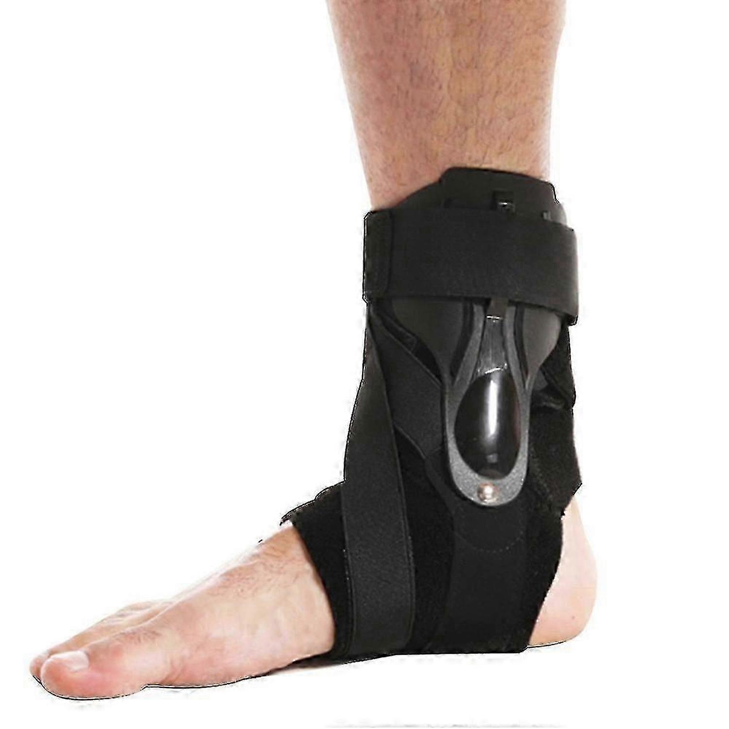 New Ankle Brace For Women & Men, Adjustable Active Ankle Support With Fixed Splints On Both Sides Prevent Ankle Sprain,suitable For Left And Right Fe