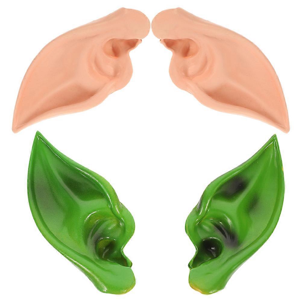Cosplay Fairy Ear Lightweight Costume Ears Props for Party Use 6Pairs
