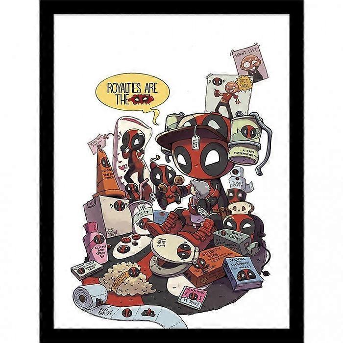 Deadpool Merch Framed Poster
