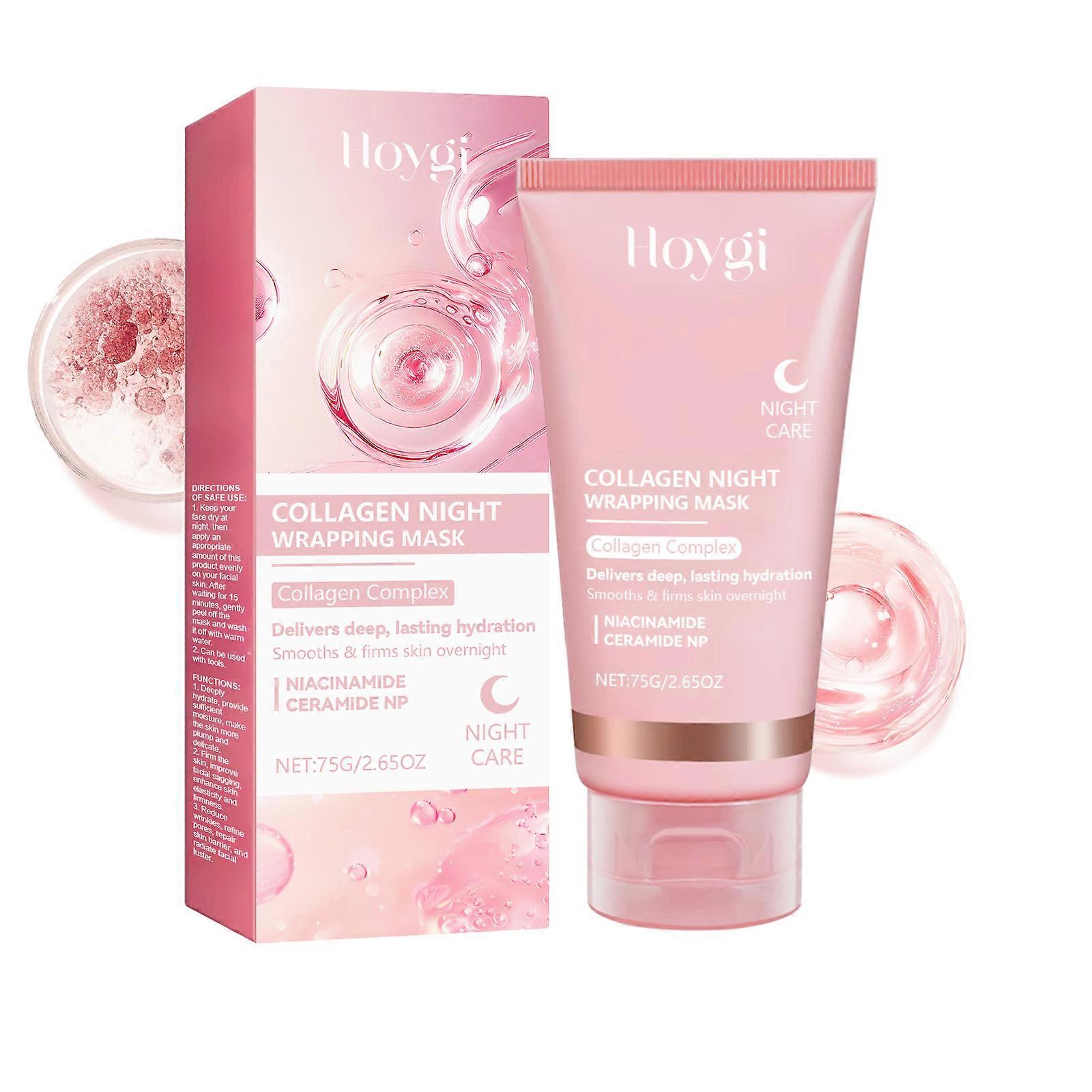 Collagen Tearing Mask, Gently Moisturizes, Hydrates And Softenes Skin