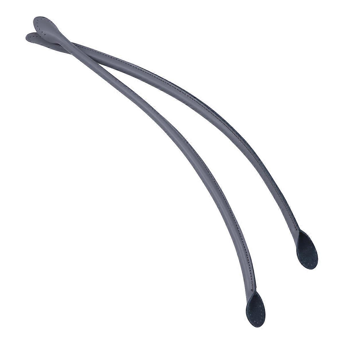 Handbag Handles for Use 1Pair Dark Grey Strap