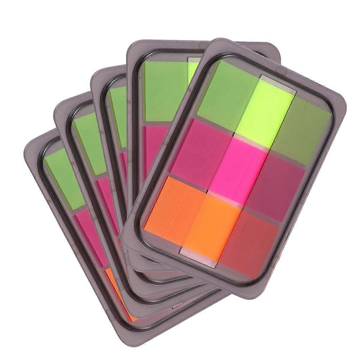 Pet Notes Page Markers for Noting 20Packs Neon Colored Sticky Tabs