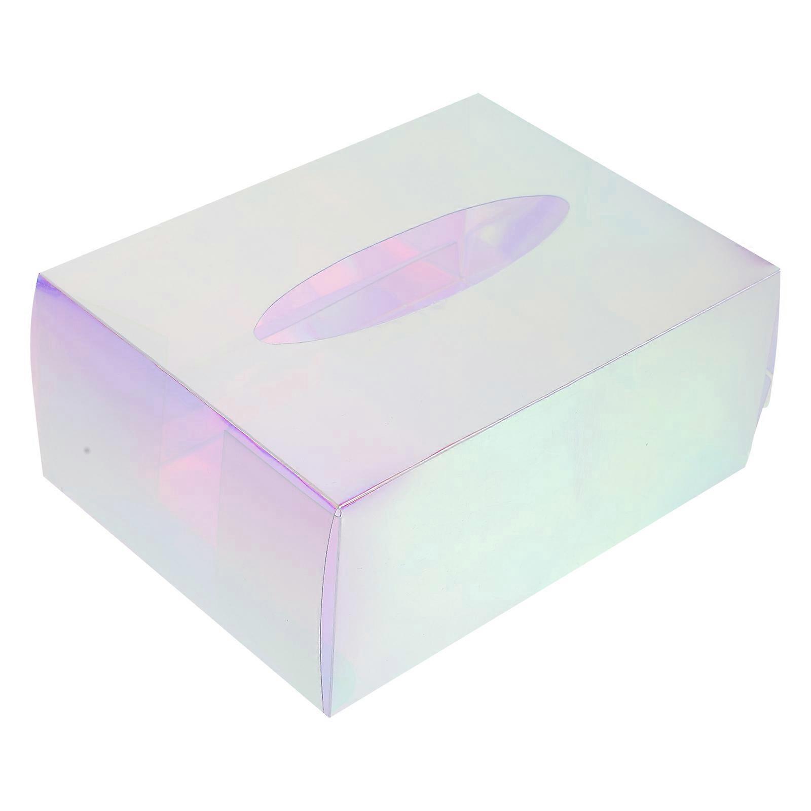 Colorful Tissue Box for Home Storage with 3Pcs Napkin Holders