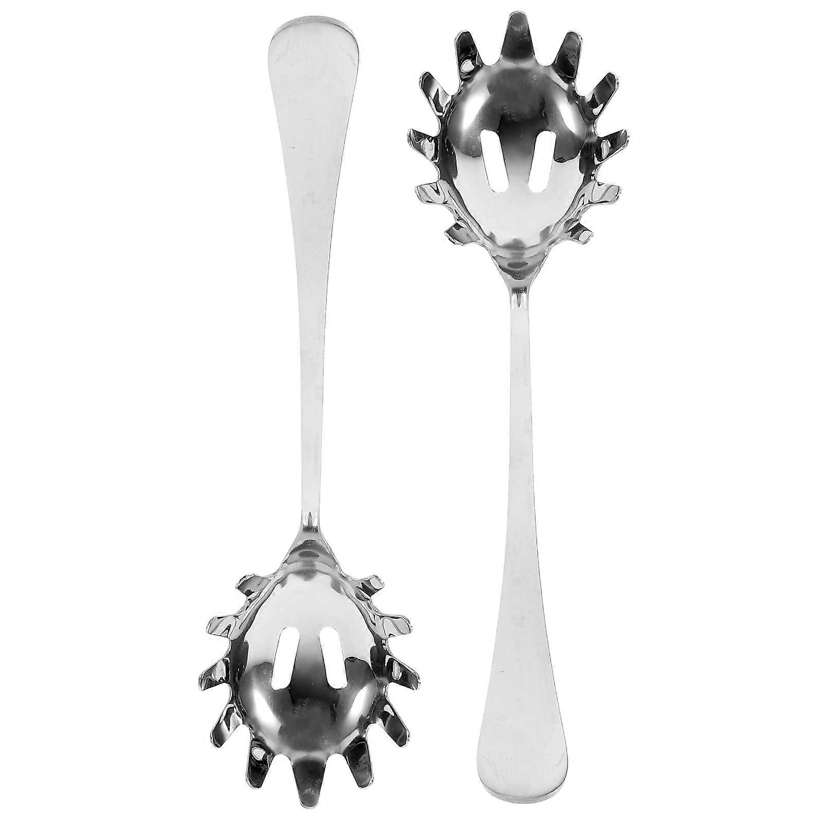 Spaghetti Spoon Server 6 Pcs Kitchen Cookware Long Handle Design High Temperature Resistant 24X6.5X3CM