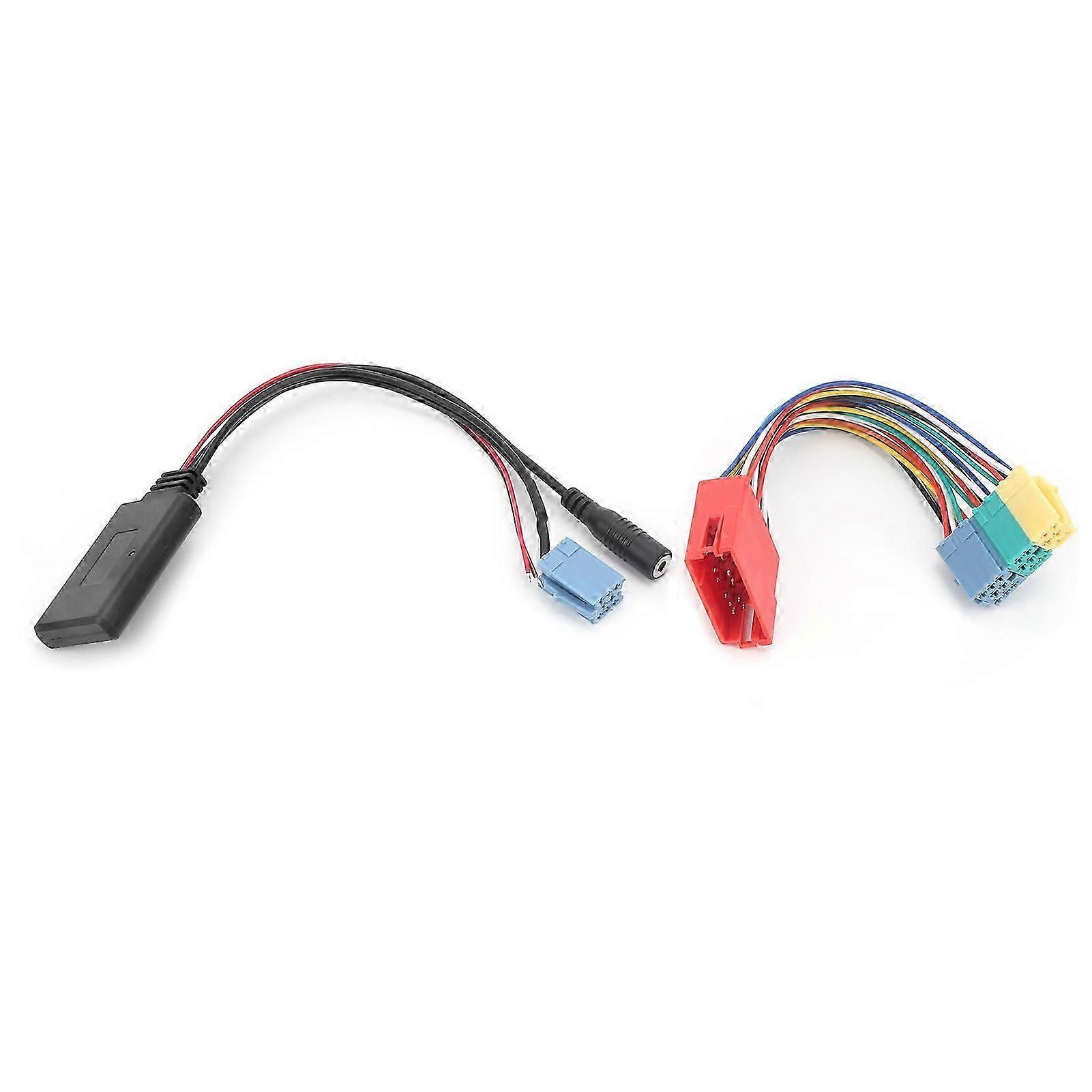 Microphone Adapter 8Pin Plug and Play Auxiliary Audio Cable Bluetooth 5.0 Stereo Handsfree