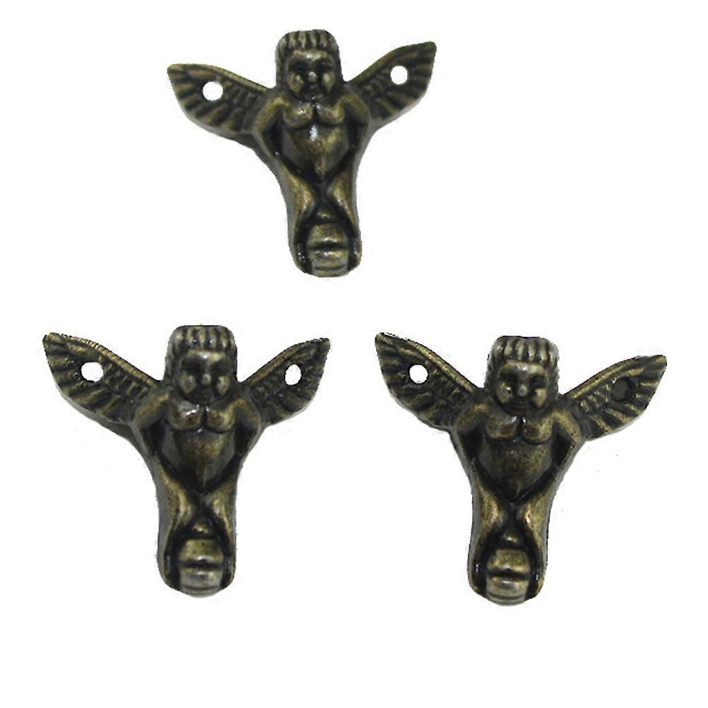 Golden Alloy Sofa Support Legs with Angel Shape for Furniture Use 16Pcs