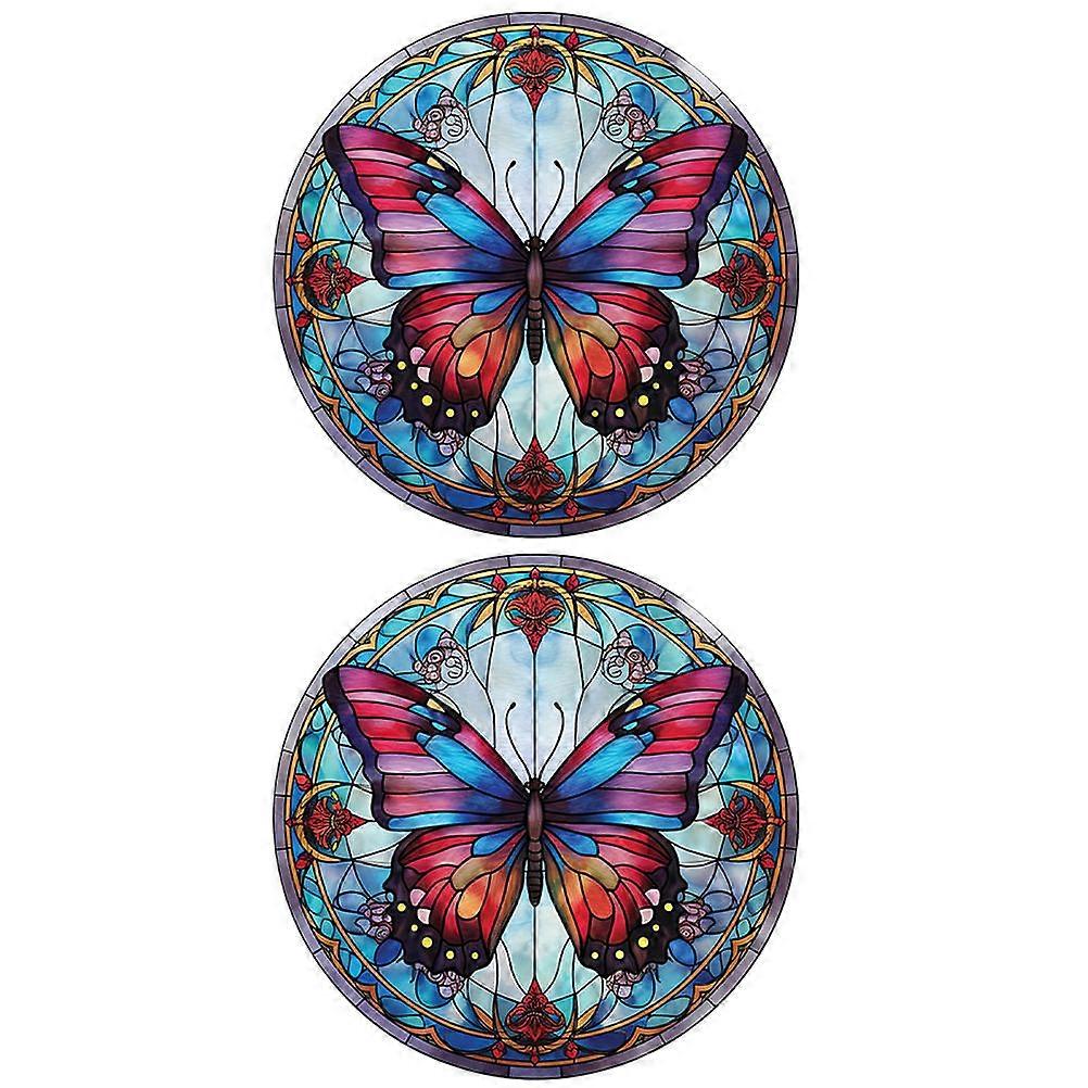 Window Sticker Anti-Collision Window Cling 4Pcs for Summer Decoration