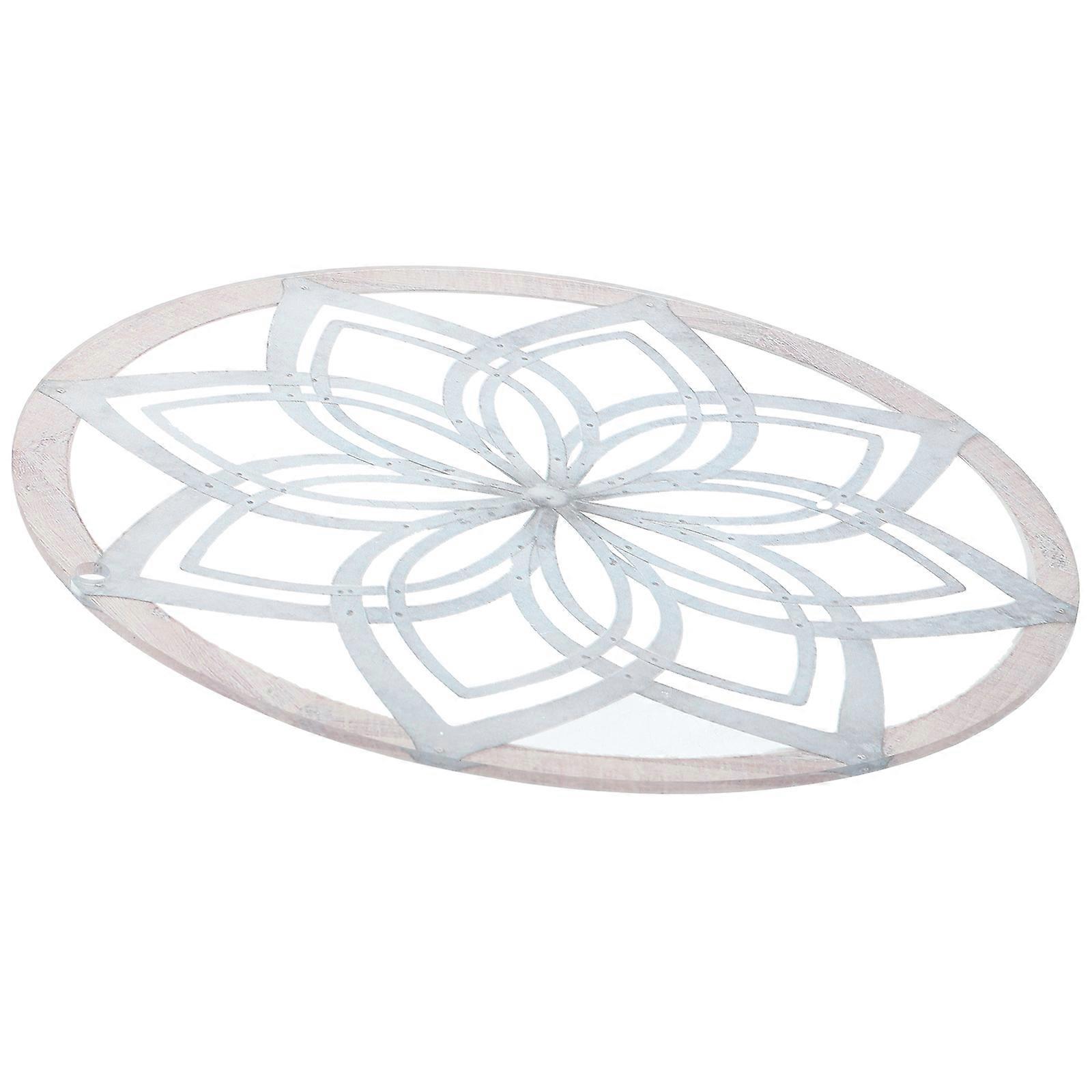 Farmhouse Wall Decor Round Acrylic Hanging Decoration 5Pcs Set