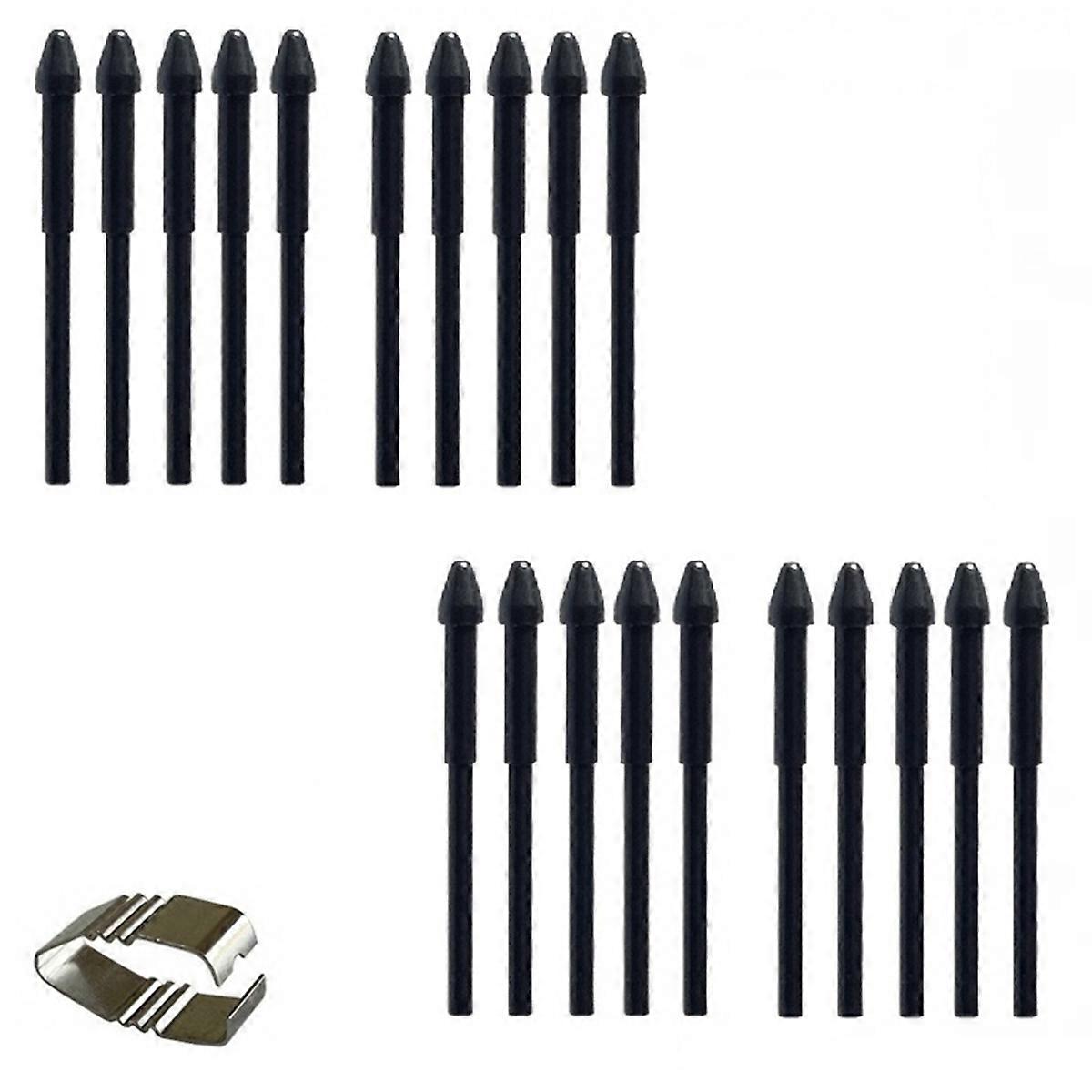 Stylus Tips Nibs for AINOTE X5/X5 Pro Pen Nibs for AINOTE X5/X5 Pro E-Ink Tablet with Clip 20PCS