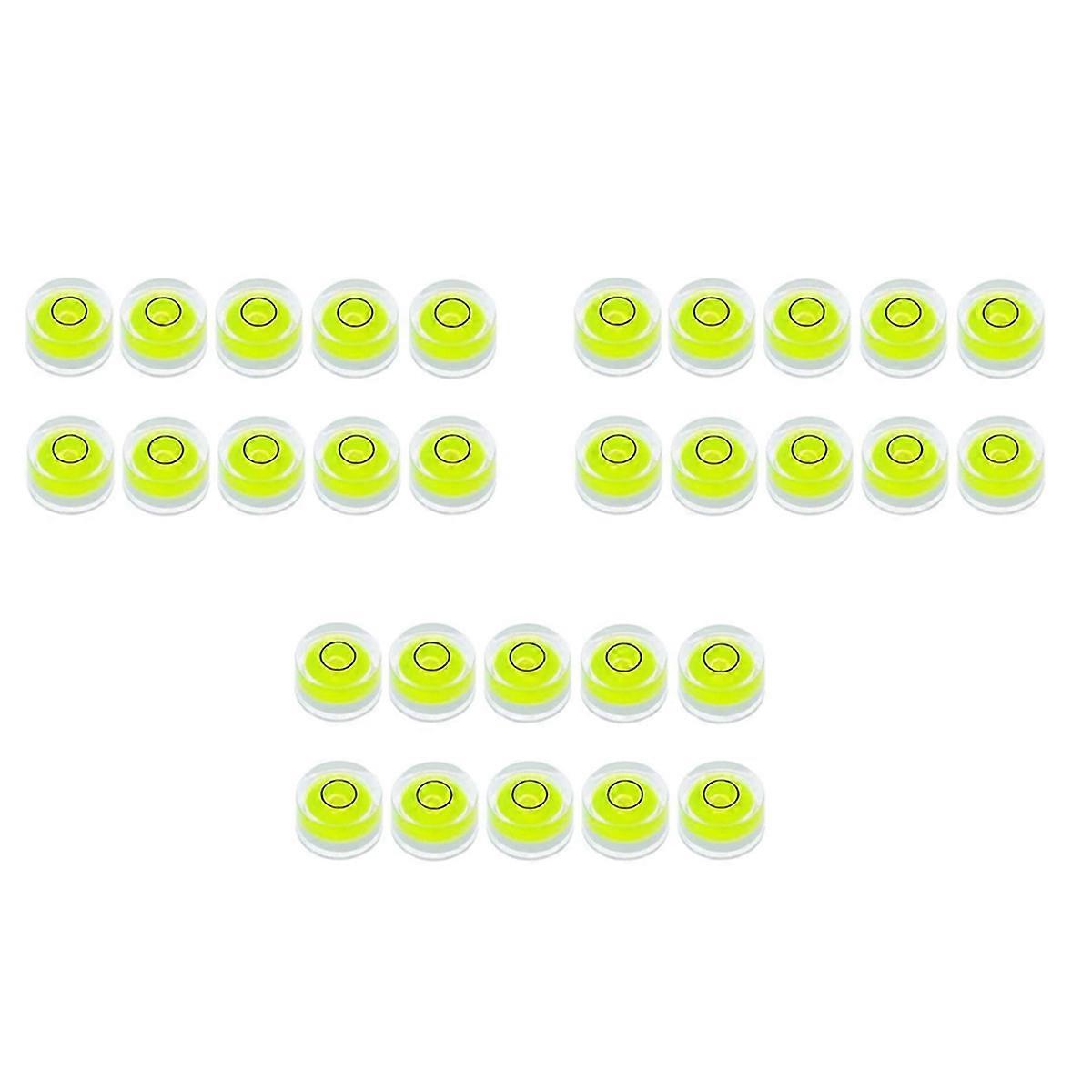 10Pcs Mini Bubble Spirit Level for Leveling Tripod Telescope 10X6mm
