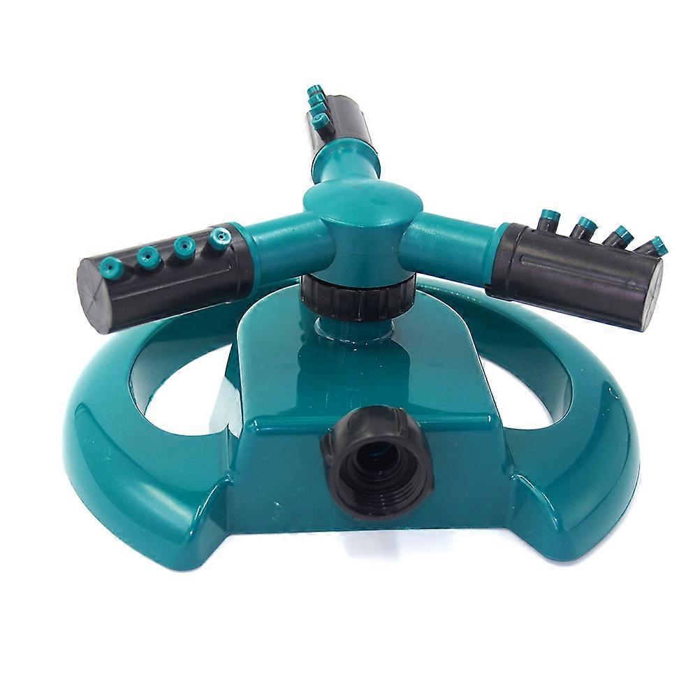 Automatic Water Sprinkler Plastic Lawn Sprinkler 2Pcs Green