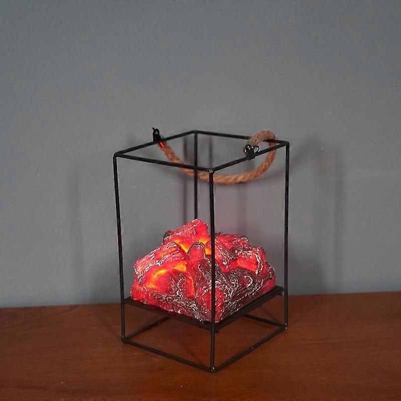 Imitation Charcoal Flame Lamp, Spec: Charcoal B Charcoal B