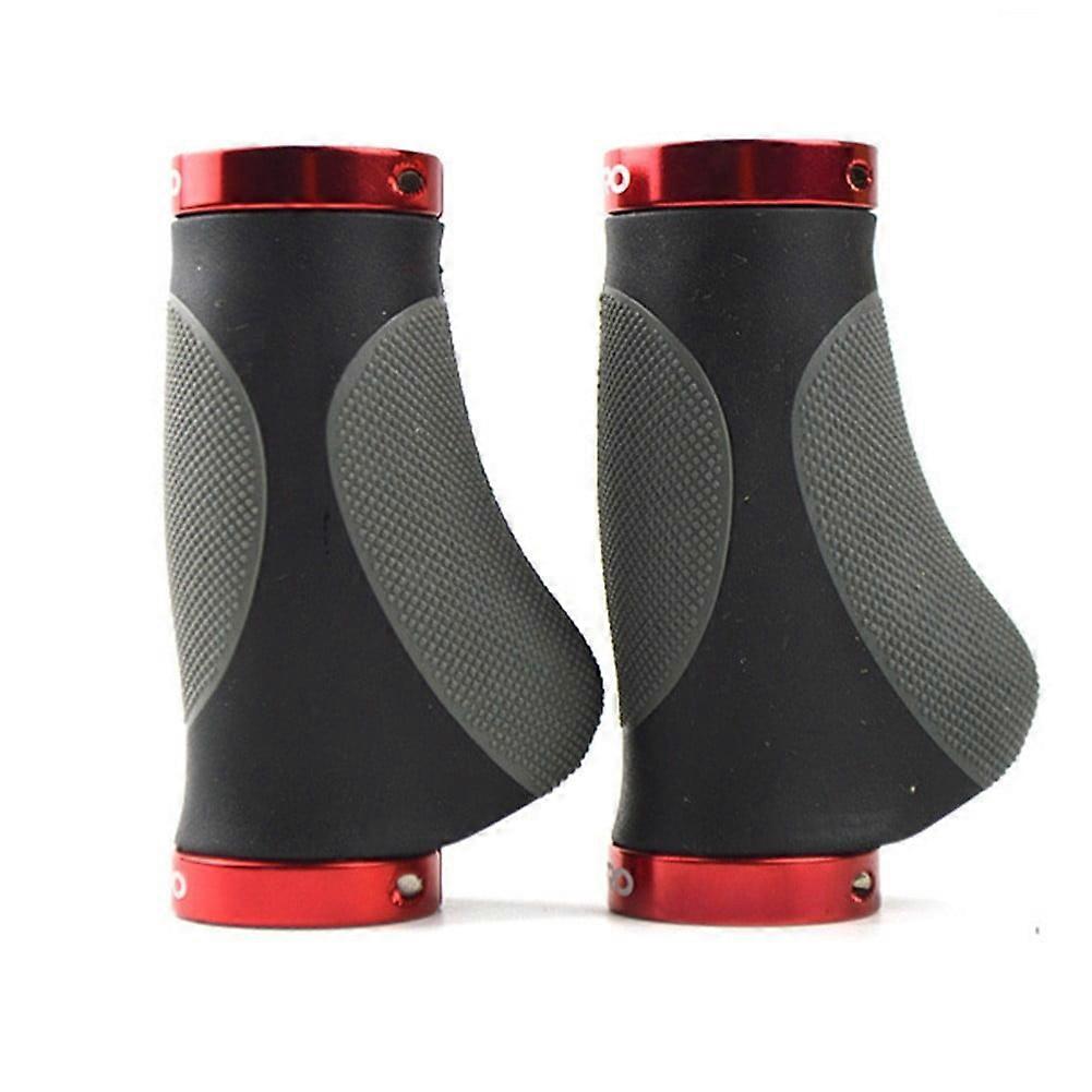 Variable Speed Handlebar Grips Cover 160G/Pair 92Mm Bicycle Cycling For 22.2Mm Handle Bar Grip Shifters Short Universal Durable Red Fangkenuo