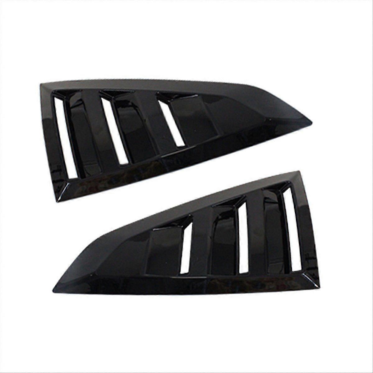 Rear Window Louvers Trim Cover for 2024 2025 Windshield Scoop Cover Side Window Louver