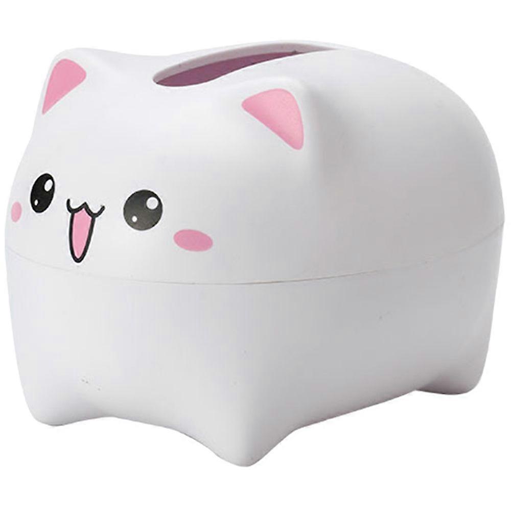 Facial Tissue Dispenser Decorative Tissue Box Holder Cute Cat Shape Tissue Box