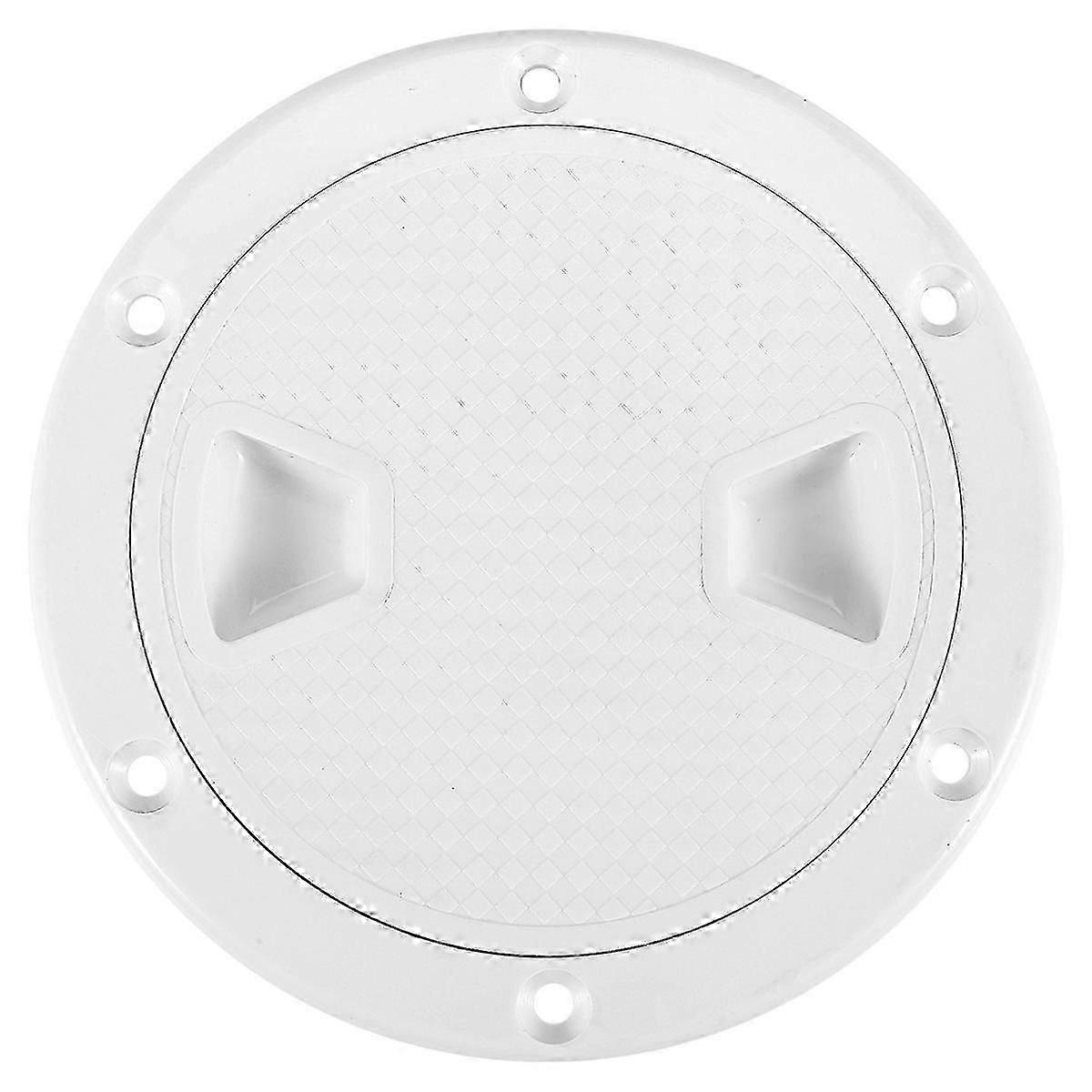 Circular Non Inspection Hatch-Boat Hatch Deck Plate with Detachable Cover for RV Marine Boat Kayaks