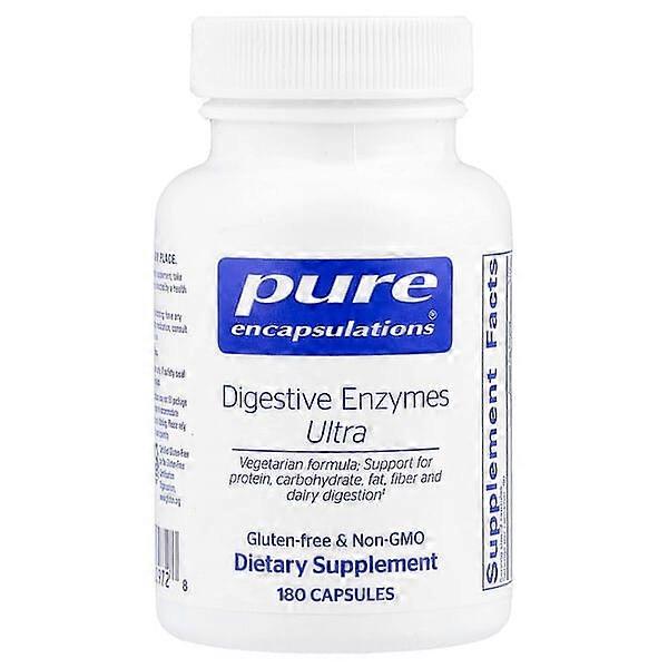 Pure Encapsulations, Digestive Enzymes Ultra, 180 Capsules