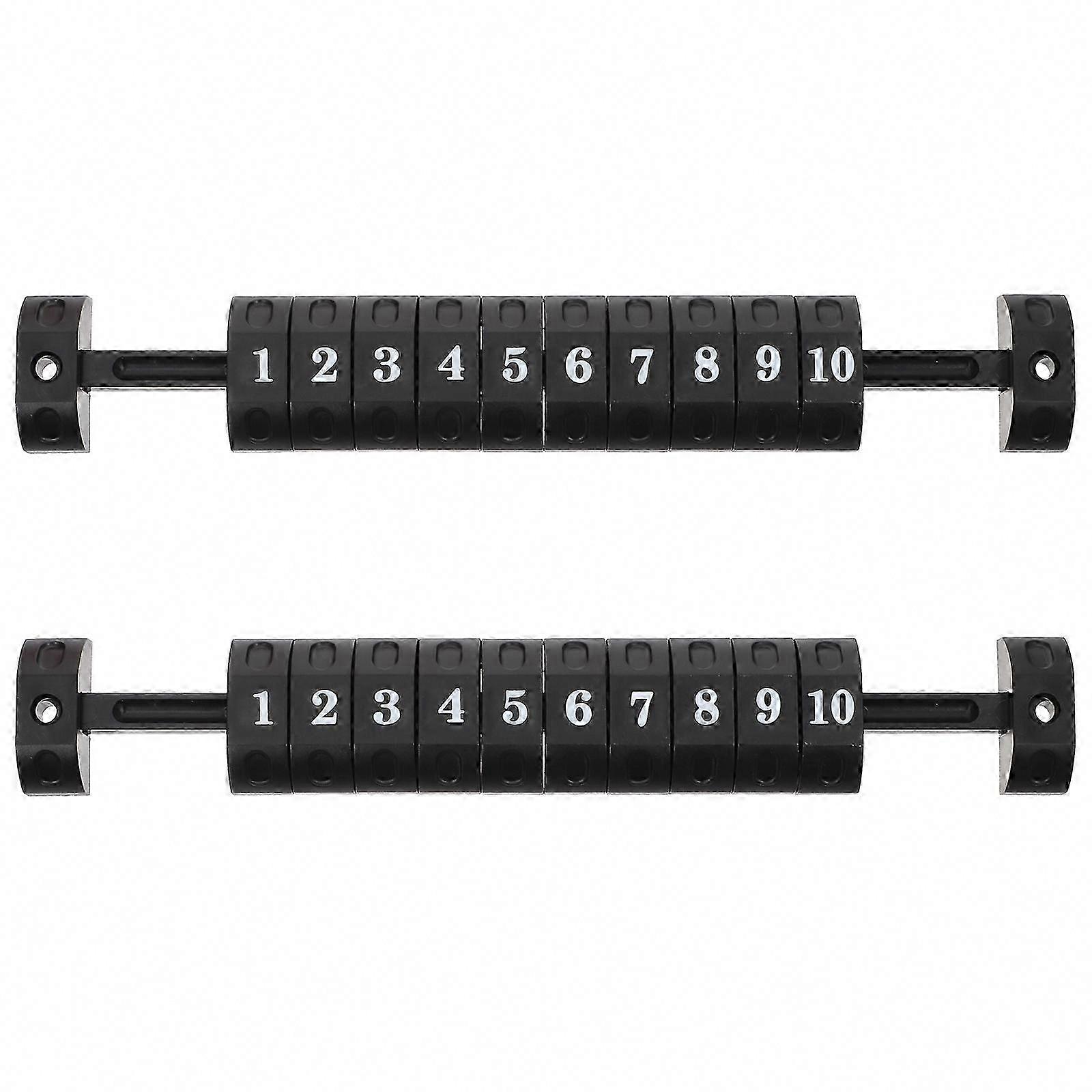 2 Pcs Billiard Score Board & Table Game Scorekeeper for Pool & Football
