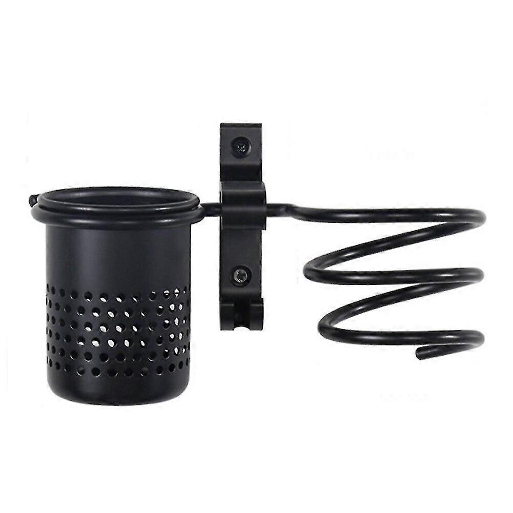 Black Space Aluminum Multi-function Hair Dryer Rack