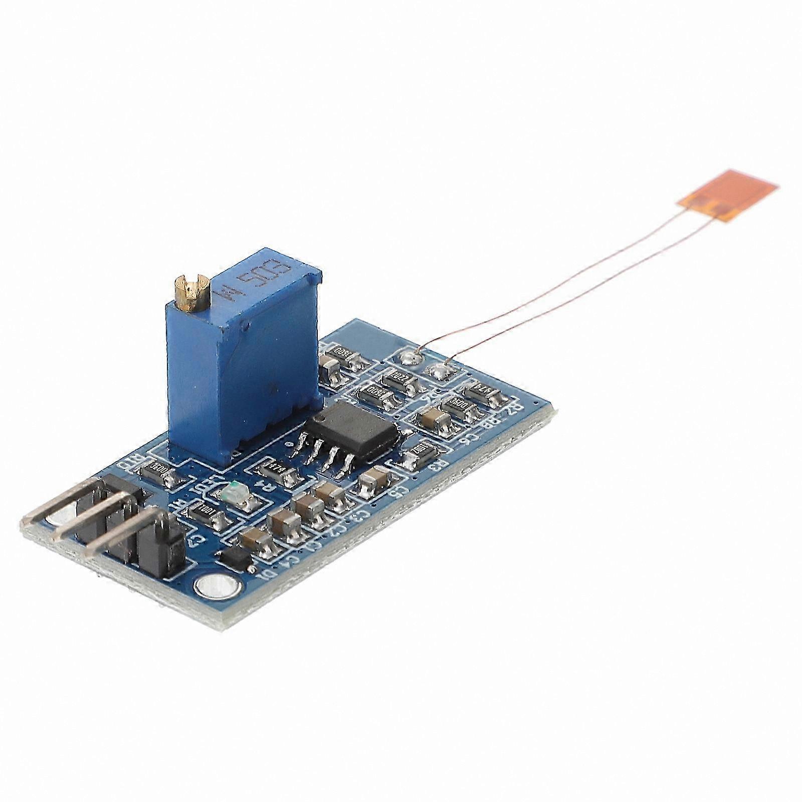 Bending Test Sensor Module with Voltage Output and Charge Amplifier for Strain Measurement