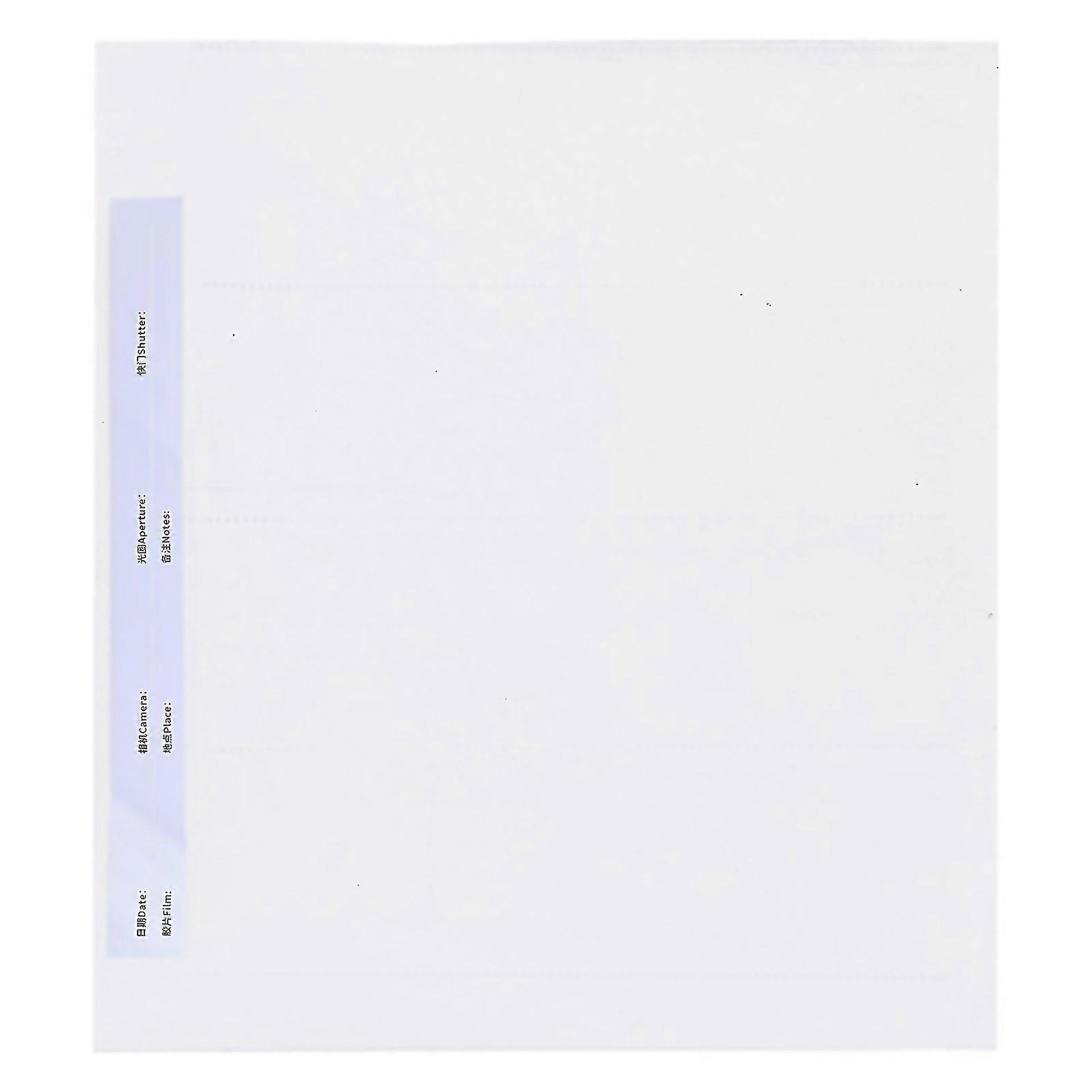 For Archival Storage Sheets135 Negative Page Preservers 120 Negatives Film Storage Pages 45 Negative