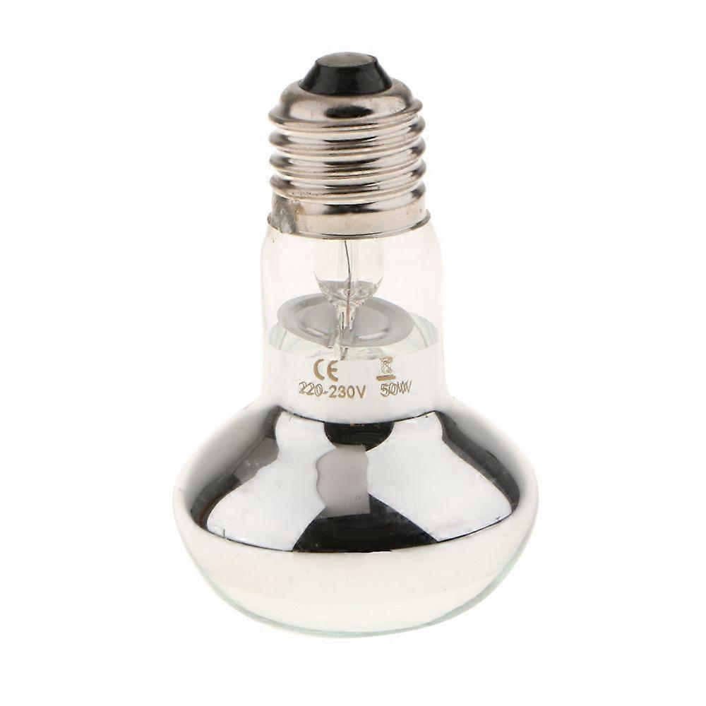 Infrared Reptile UVA Lamp Heating Light Lamp Bulb for Snake Lizard E27 220V 50W