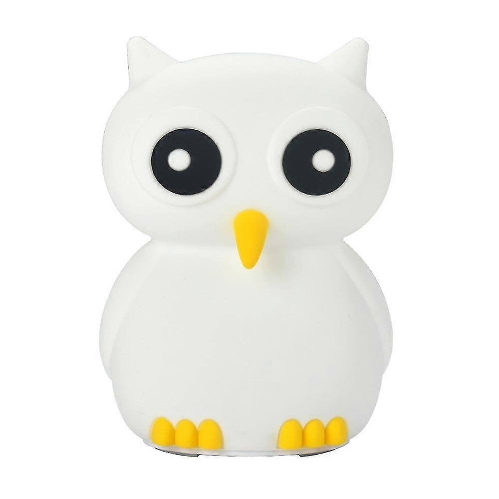 Creative Owl Silicone Led Rechargeable Night Light