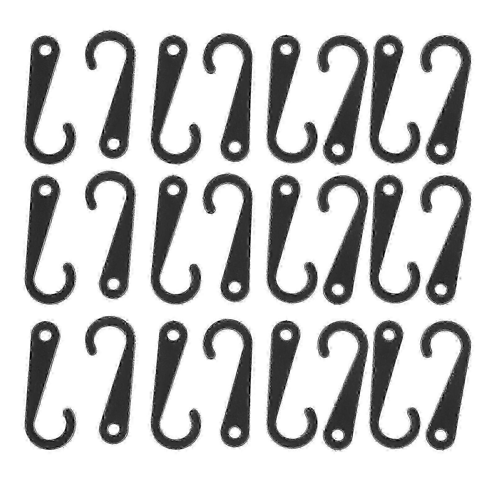 500pcs Sock Display Hooks and Merchandising Attachments J Hooks Plastic for Sock Hat Gloves Underwear Retail Display Hanger for Socks