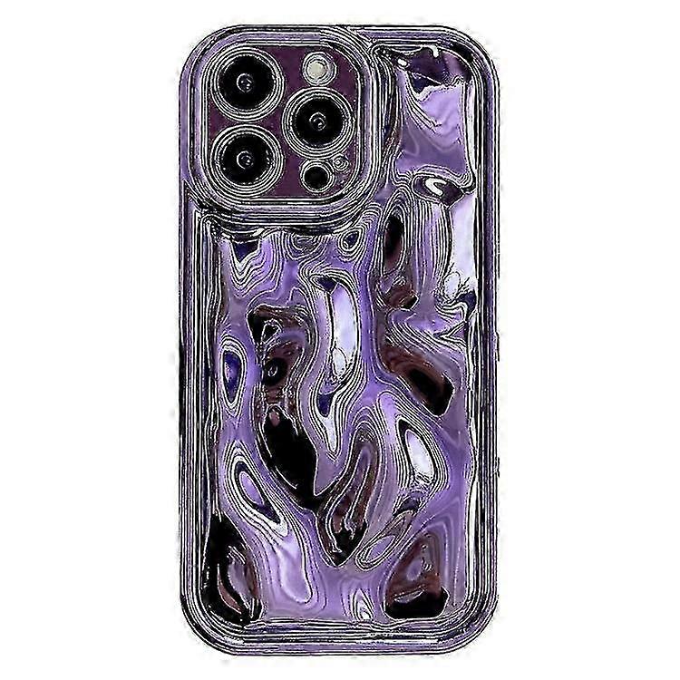 For iPhone XS Max Electroplating Meteorite Texture TPU Phone Case
