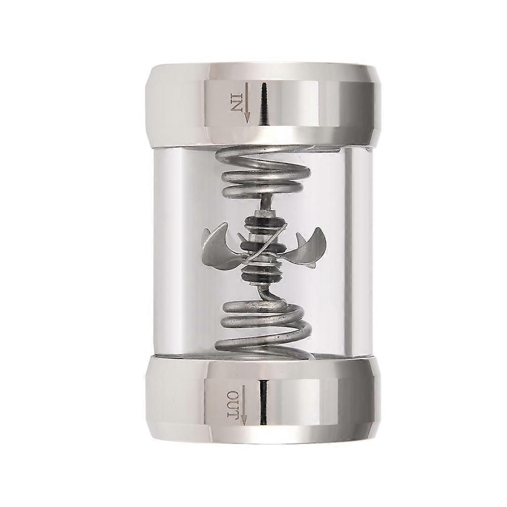 G1/4 Threaded Computer Water Cooling System Flow Meter Indicator Metal Replacement