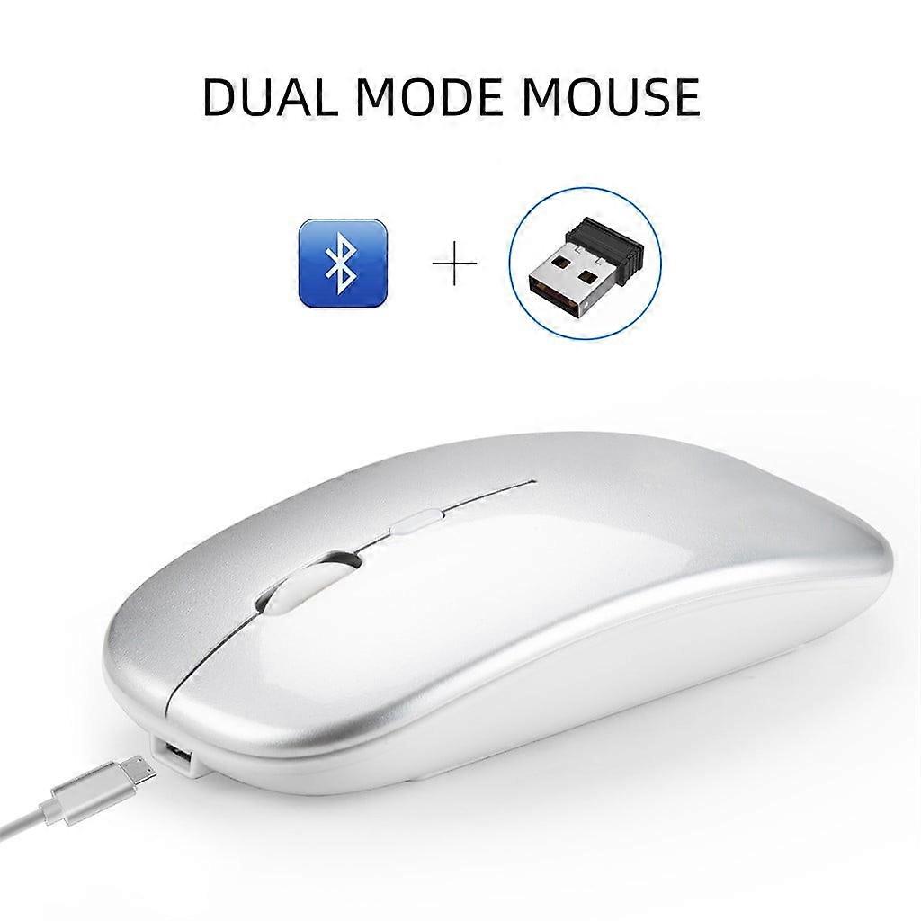 M90 Rechargeable Wireless BT 5.0 USB Mode Gaming Mouse Mice for PC Laptop, Mouse