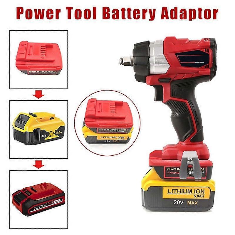 Adapter Dewalt for Convert Tools for 18V Battery Power 20V Li-ion Einhell to 18V