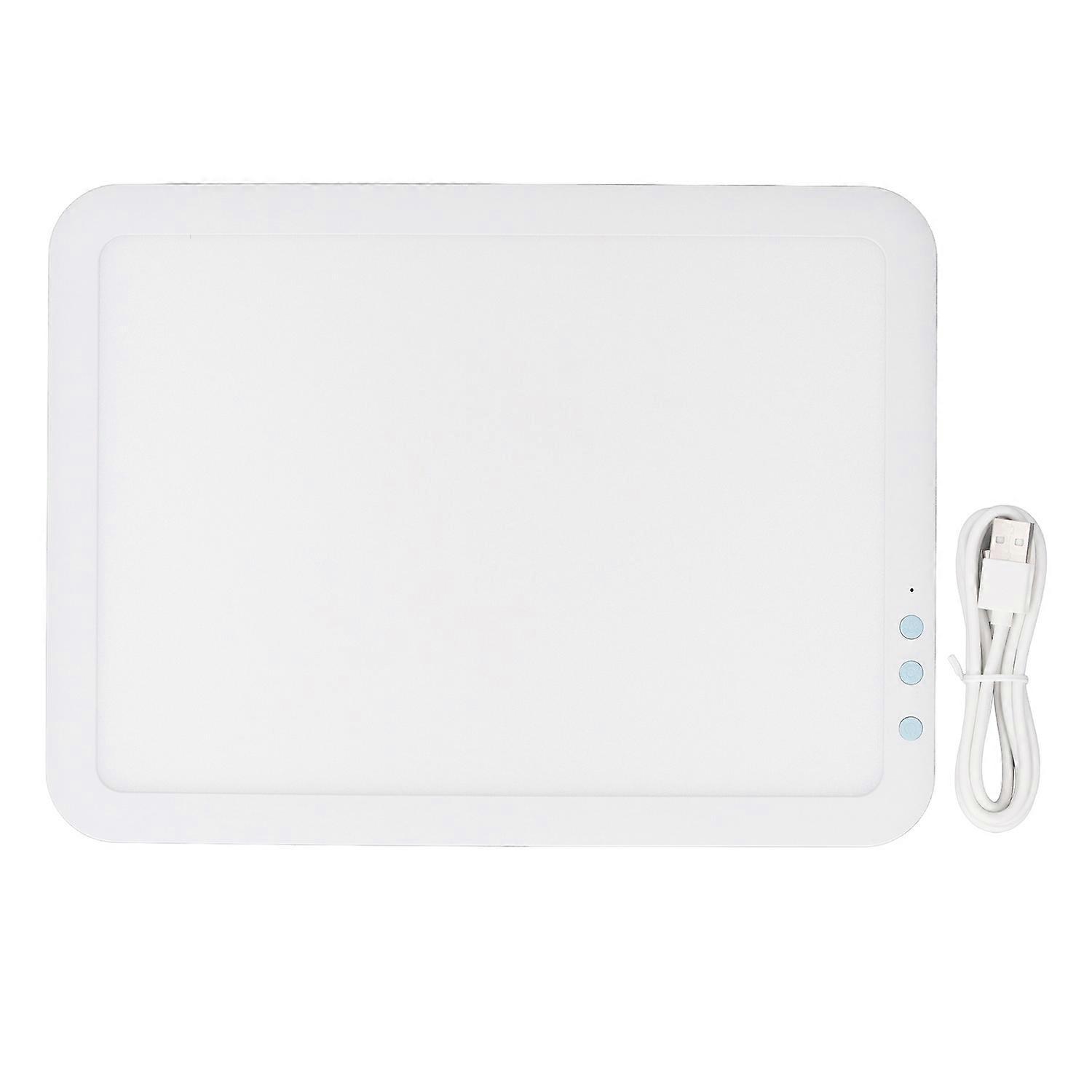LED Light Box Portable 3500mAh Battery 3 Colors Modes Cordless Artcraft LED Light Pad for Drawing Bl