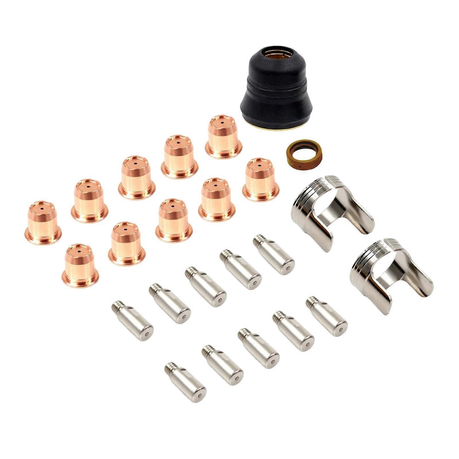 24pcs Welding Tool Consumables Set Four hundred Various Welding Models for Accurate Operations Multicolor